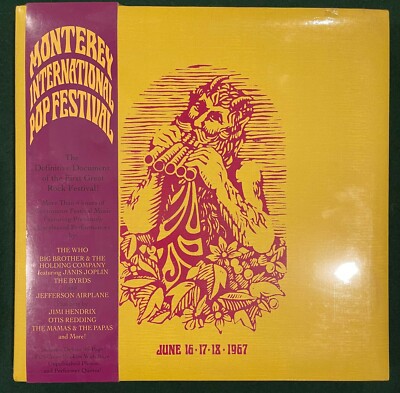 Monterey International Pop Festival 1967 (LP-Sized 4xCS Box Set