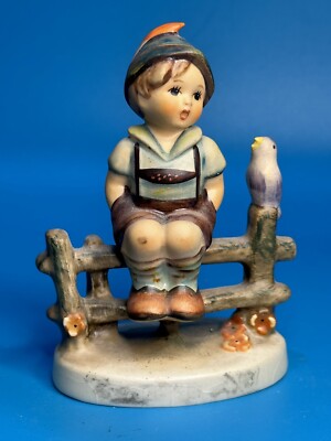 Vintage Goebel Hummel Figurine ''Wayside Harmony'' HUM 111 3/0 TMK-4 West Germany