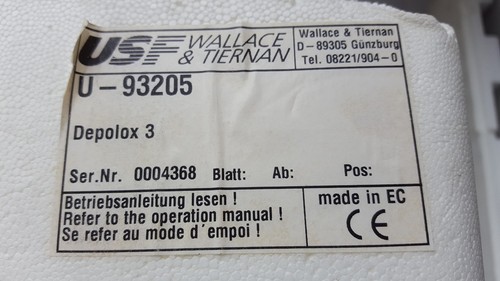 Wallace&Tiernan Depolox 3 Residual Analyser for Chlorine U-93205 - New - Picture 2 of 12