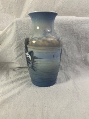 Dahl Jensen Limited Hand Crafted Vase By Arthur Boesen - boat 2/60 - Picture 3 of 11