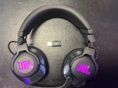 JBL Quantum 610 Wireless 2.4ghz Over-Ear Gaming Headset-WITH DONBLE