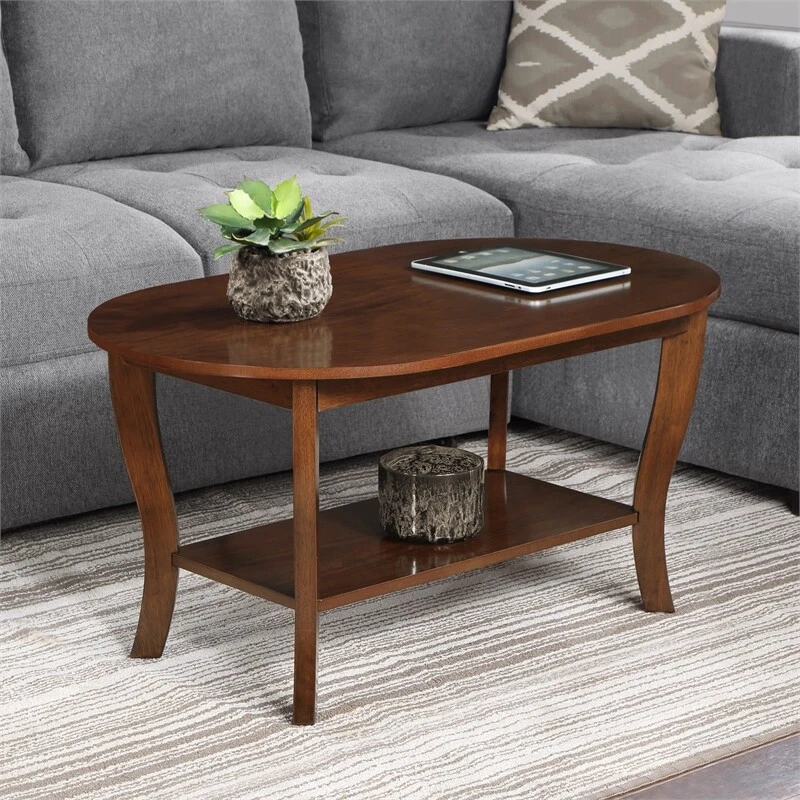 Solid wood espresso coffee cheap table