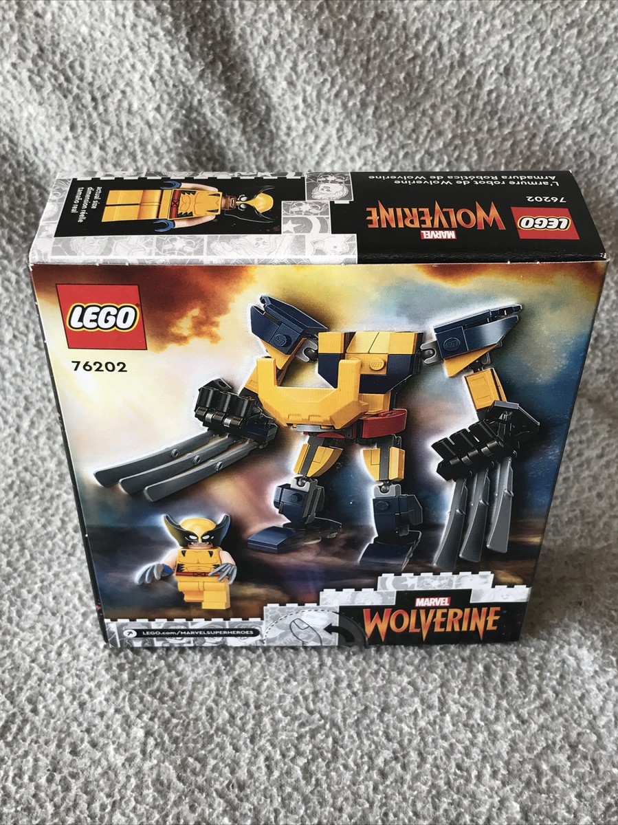 LEGO 76202 Wolverine Mech Armor SUPER HEROES NEW Factory Sealed