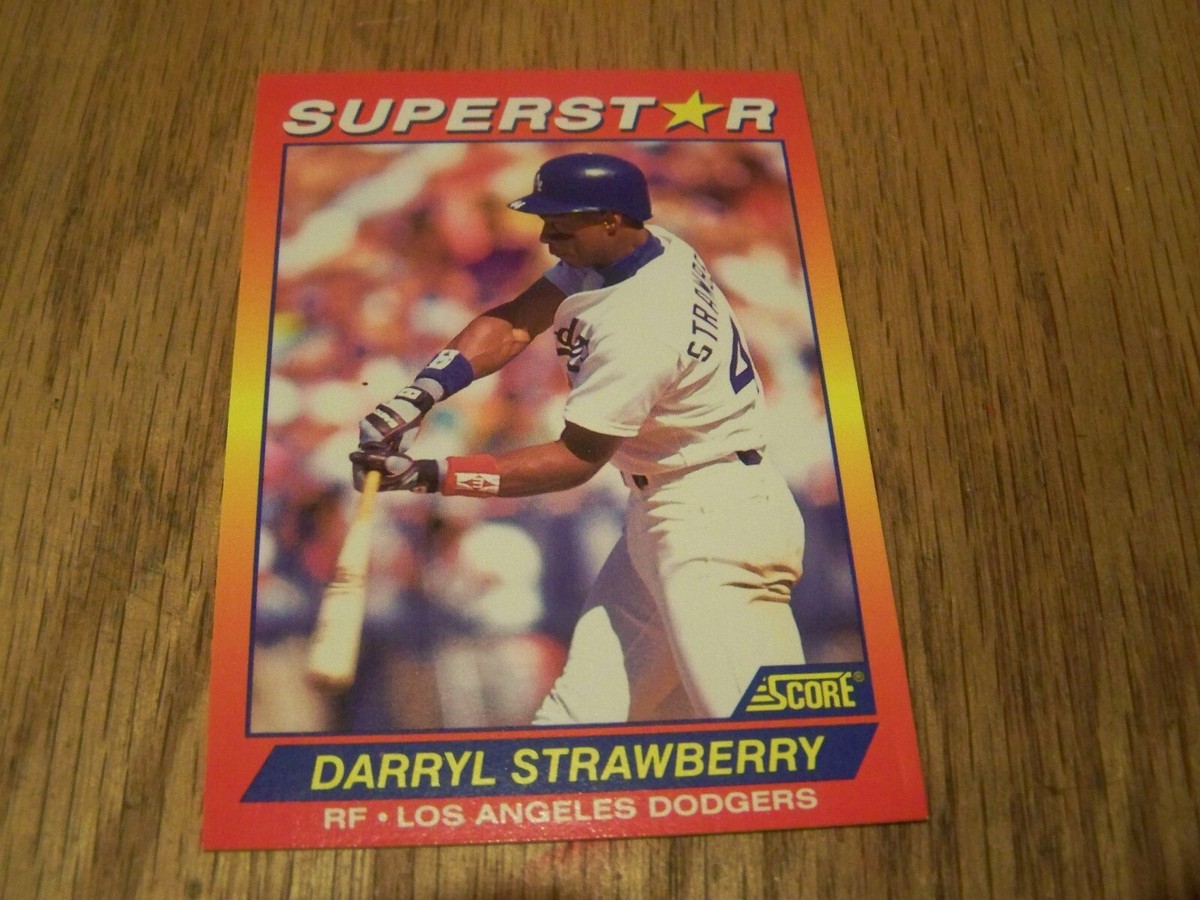 DARRYL STRAWBERRY 1992 SCORE SUPERSTAR BASEBALL CARD # 55 | eBay