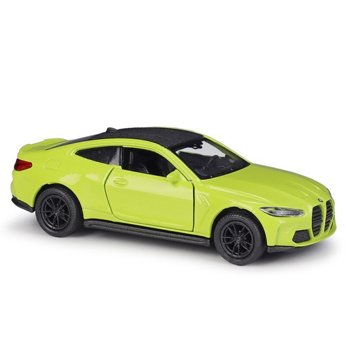 BMW M4 Toy Car 1/43 Scale Diecast Metal Model Car for Kids and Adults Green - Picture 3 of 15