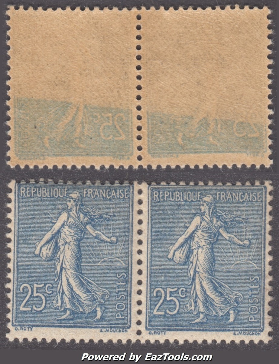 Timbre France Semeuse 476** – MNH – Recto-Verso Tenant à Normal – TTB C