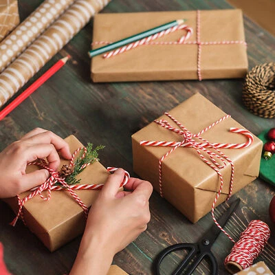 Time to Sparkle 200-1000M Cotton Thread Twine Party Crafts Cord String Wrapping