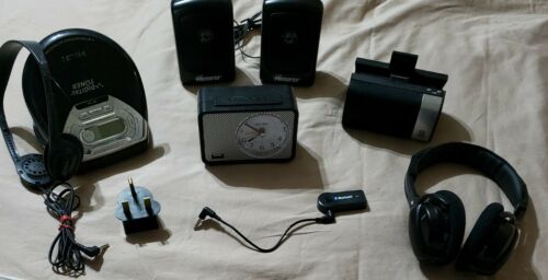 Headphones, Speakers Lot Of 8 - Picture 1 of 12