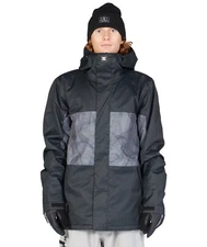 DC Defy Snowboard Jacket, Men's Size Medium, Black