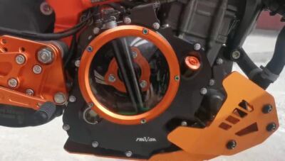 KTM 1290SUPER DUKE R クリアクラッチカバー Engine Transparent Clutch Cover Guard For Ktm 1290 Superduke