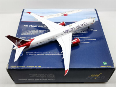 GeminiJets Virgin Atlantic for Boeing B787-9 G-VZIG 1:400