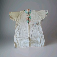 Vintage Asian silk children girl short Sleeve shirt
