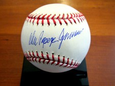 DON ZIMMER POPEYE 6 X WSC 1955 DODGERS YANKEES SIGNED AUTO OML BASEBALL PSA/DNA