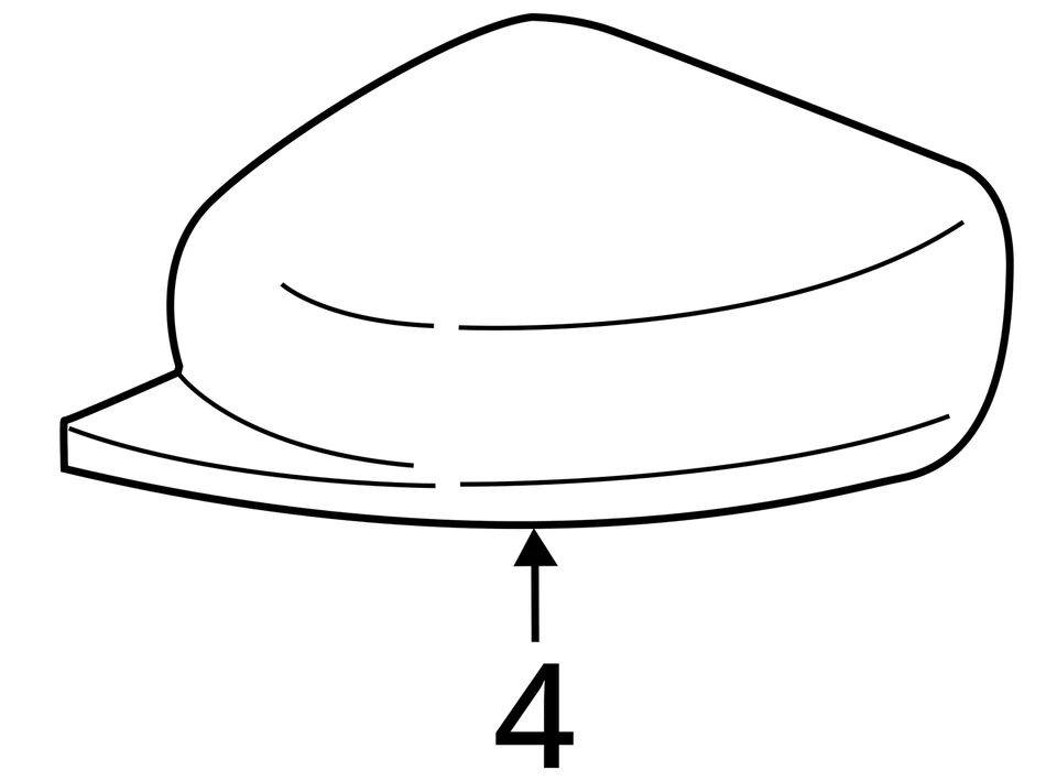 Espejo retrovisor eléctrico pasajero Nissan Kicks negro térmico 963015RL1D 21 24 Foto 4 de 4