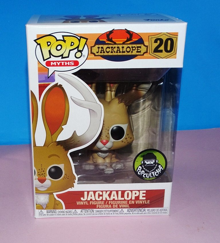 Funko Pop! Jackalope #20 Myths Limited Edition Popcultcha Exclusive +P/Prot