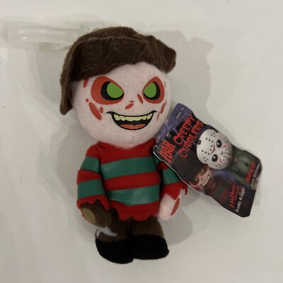 Mezco Cinema of Fear Creepy Cuddlers Freddy Krueger 4'' Stuffed Plush Clip