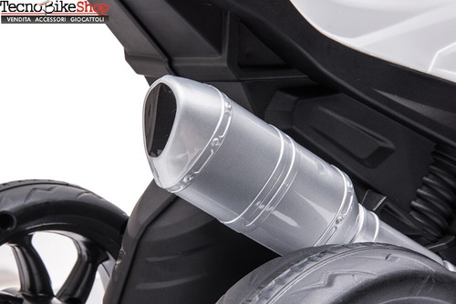 Moto Motocicletta Elettrica per Bambini BMW HP4 Race 12V 3 Ruote Luci Led Suoni - Photo 41/42