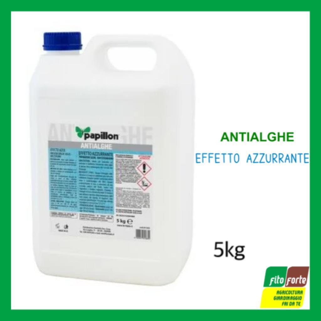 Alghicida Papillon 5kg Professionale - Effetto Azzurrante per Piscina