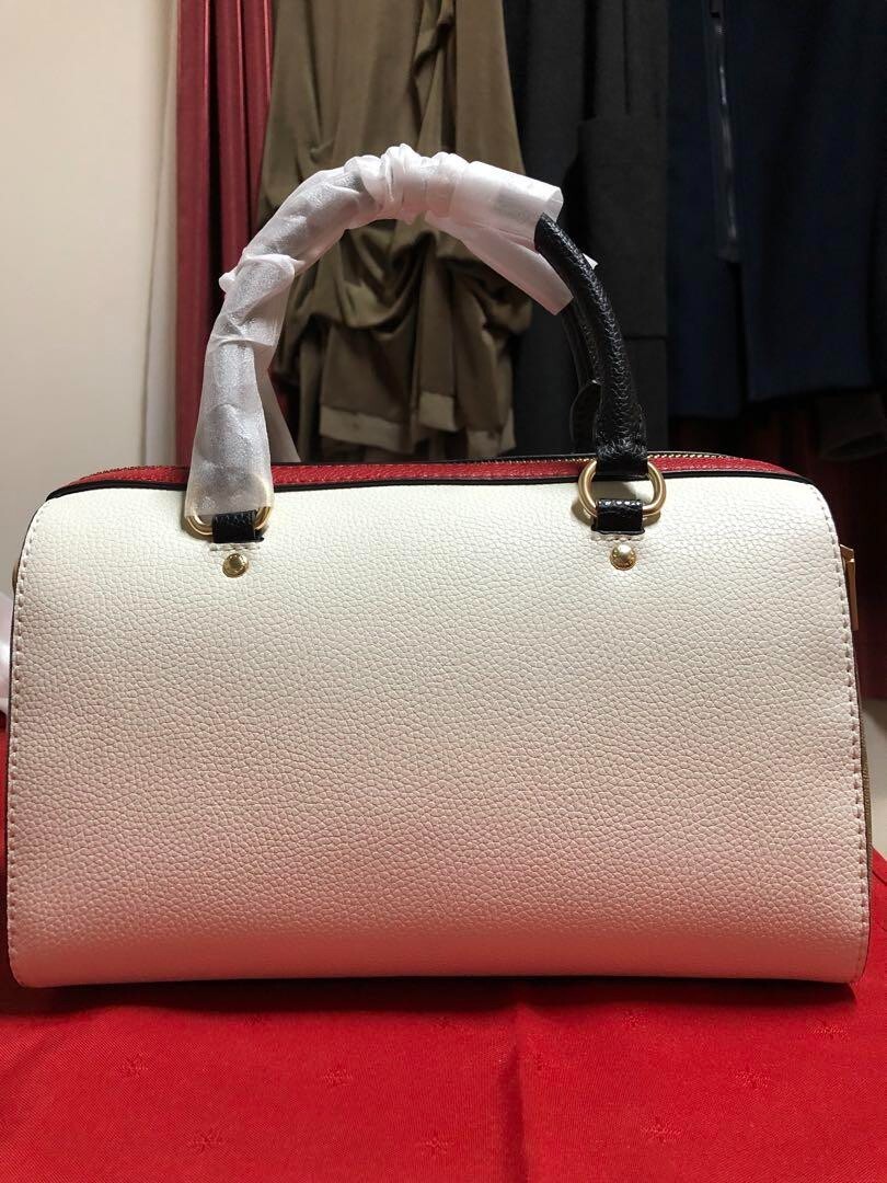 COACH Snoopy Peanuts collaboration 2WAY Boston bag handbag