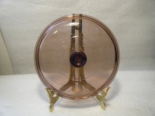 Pyrex Cranberry 623 - C Glass Lid Only 623-C