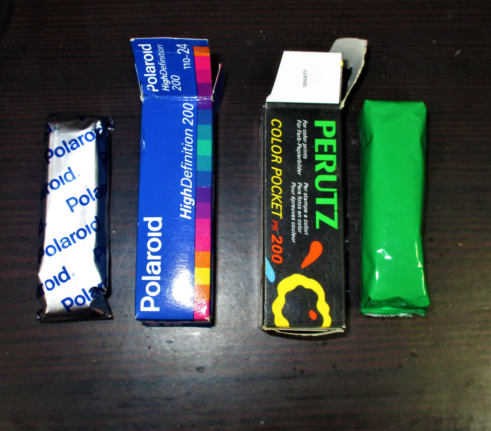 Polaroid High Definition 200 und Perutz Color Pocket Farbnegativfilm