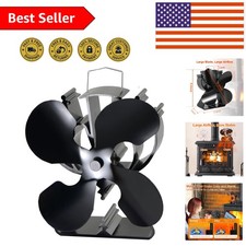 Ventilatore Camino Grande Capacità Alimentato a Calore per Distribuzione Efficiente Aria Calda