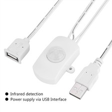 ｀White 2A DC 5 24V PIR Infrared Motion Sens...