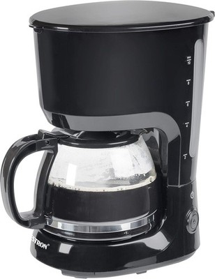 Bestron Kaffeemaschine Filterkaffee Warmhalteplatte 10 Tassen 750 Watt Schwarz