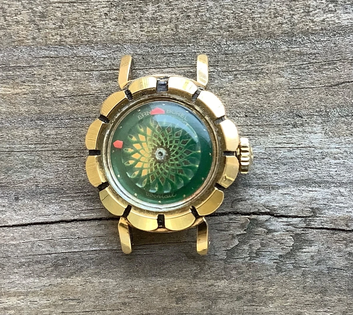 Gold Plated Case Mechanical ( Ernest Borel Manual 