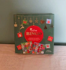 PROFESSOR PUZZLE CHRISTMAS FESTIVE BINGO GAME NEW & SEALED