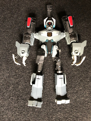 Transformers Animated Shockwave Voyager Figure (Hasbro 2008) Incomplete Read