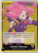 Jewelry Bonney (100) OP13-100 One Piece Carrying On His Will Leader Near Mint