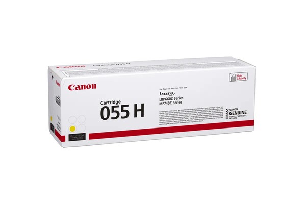 Canon 055H / 3017C002 / 3017C004 Toner Gelb-image