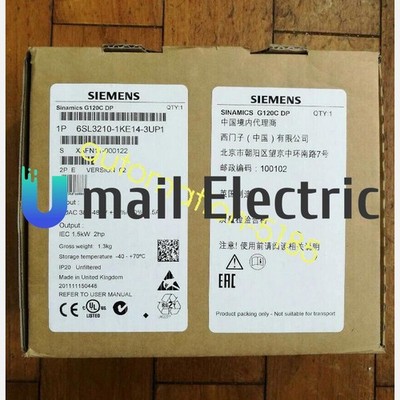 1PC New SIEMENS In Box 6SL3210-1KE14-3UP1 6SL32101KE143UP1 Fedex or DHL