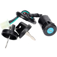 Ignition Key Switch with Cap for 50cc 70cc 90cc 110cc 125cc 150cc 200cc...