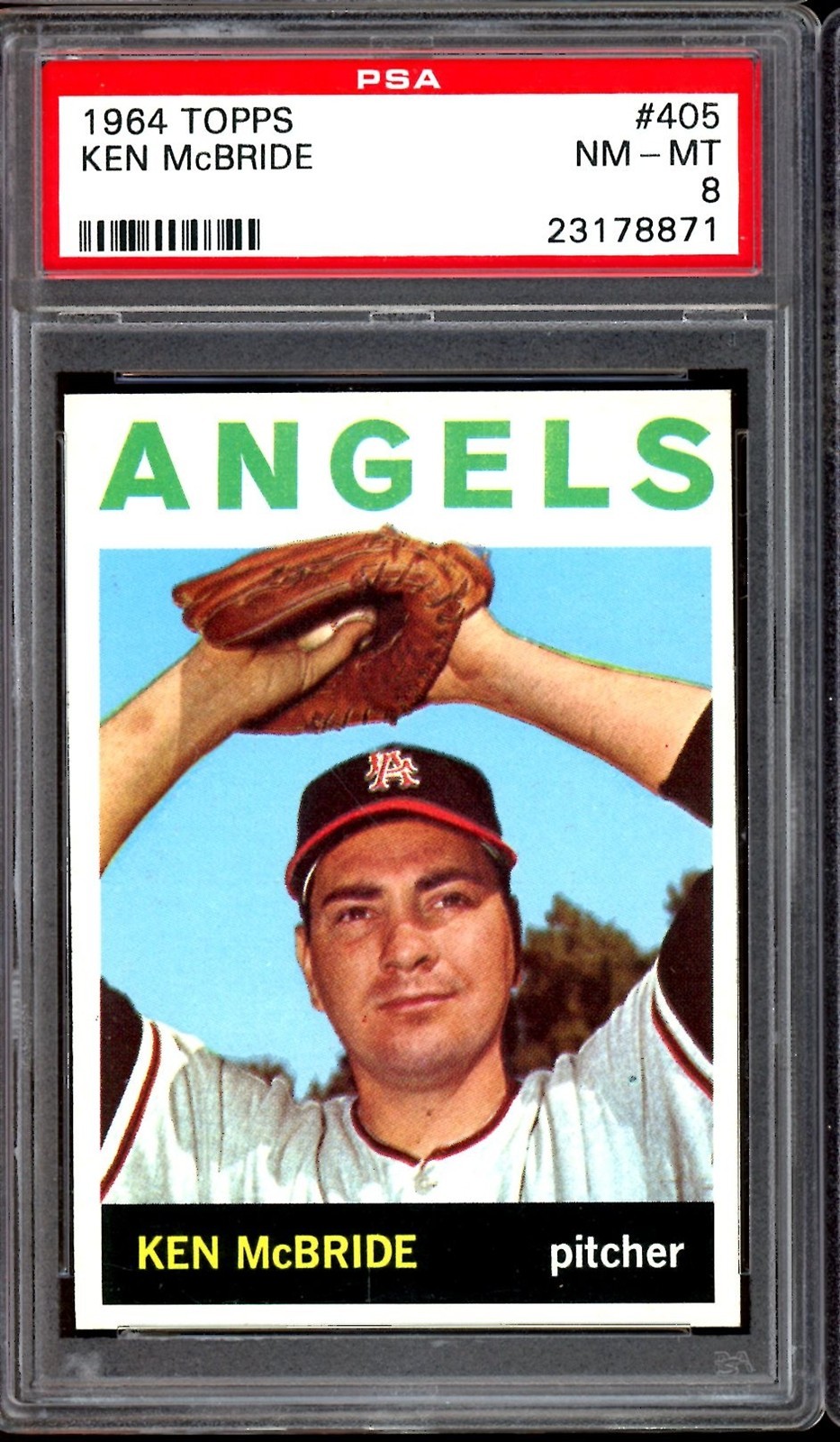 1964 Topps TOPPS #405 Ken Mcbride front