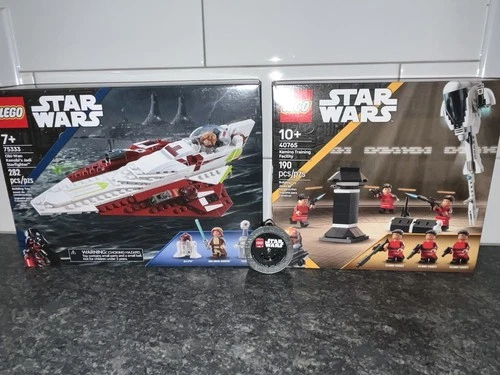 LEGO #75333 Obi-Wan Kenobi's Jedi Starfighter & #40765 Kamino Training Facility