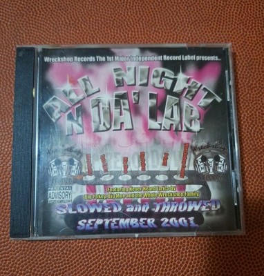 WRECKSHOP ( ALL NIGHT N DA LAB ) Texas rap  cd (PA) SLOW! Rare Mike Jones
