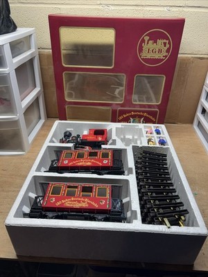 Vintage LGB Big Train 150 Jahre Deutsche Eisenbahn G Scale w/ Box - See Last Pic