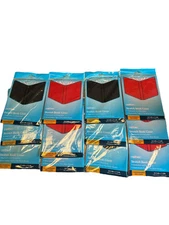 Lot Of 12 Caliber Book Cover Stretch Fabrics.  (Assorted Colors).