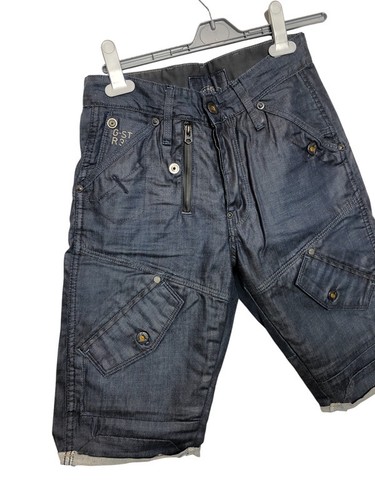 G-Star Unisex Herren Damen Shorts Kurzehose Scuba 5620 Loose, Navy blau, W27 - Bild 3 von 3