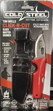 Cold Steel CS-40ATZ: Slock Master Skinner Click N Cut / 6.5" Overall / 2.5"...