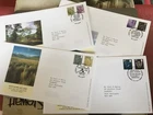 GB STAMPS RARE FIRST DAY COVER 2010 NEW RATE REGIONAL DEFINITIVES FOUR COVERS