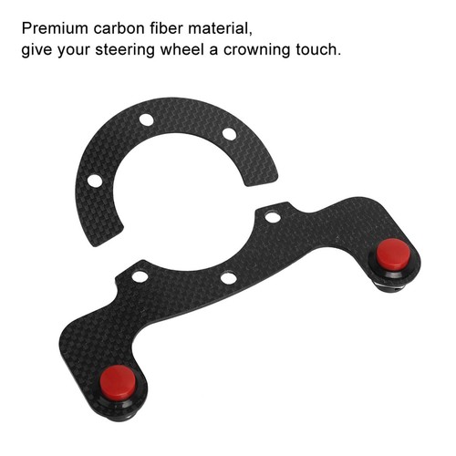 √Dual Button Carbon Fiber External Horn Button Kits For //Nardi/ 6 - Picture 8 of 24