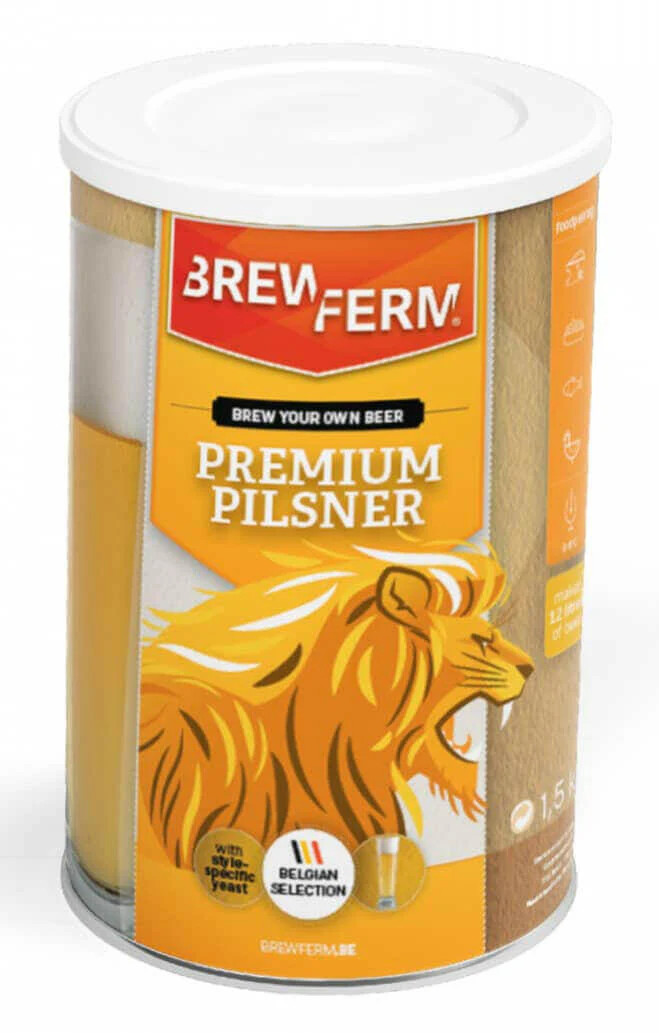 Premium Pilsner 12ltr Beer Kit - Brewferm