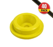 40PK Hubcap Rubber Plug 0.750" Small Vent Replace 359-5915