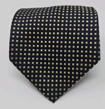 Brooks Brothers Makers 346 Mens Silk Tie Made In USA Woven in Italy Geometric 60