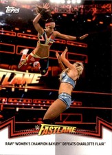Bayley 2018 Topps WWE Women's Division Memorable Matches and Moments #RAW-5