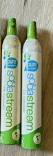 Lot of 2 SodaStream 60L FULL CO2 Cylinder Replacement Canisters  SEALED