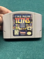 Nintendo 64 N64 The New Tetris Video Game Cartridge Only